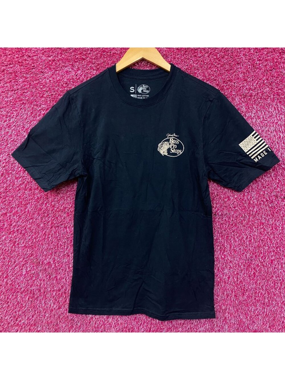 Bass Pro Shops Right To Remain Un-Silent Graphic T-Shirt Small